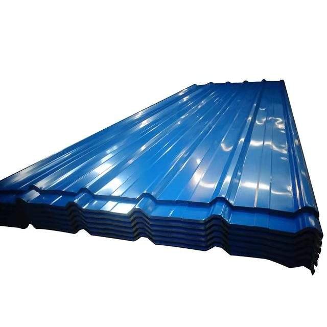 Roof tile 0.5mm thick ppgi zink galvanized 20 gauge corrugated steel roofing sheet