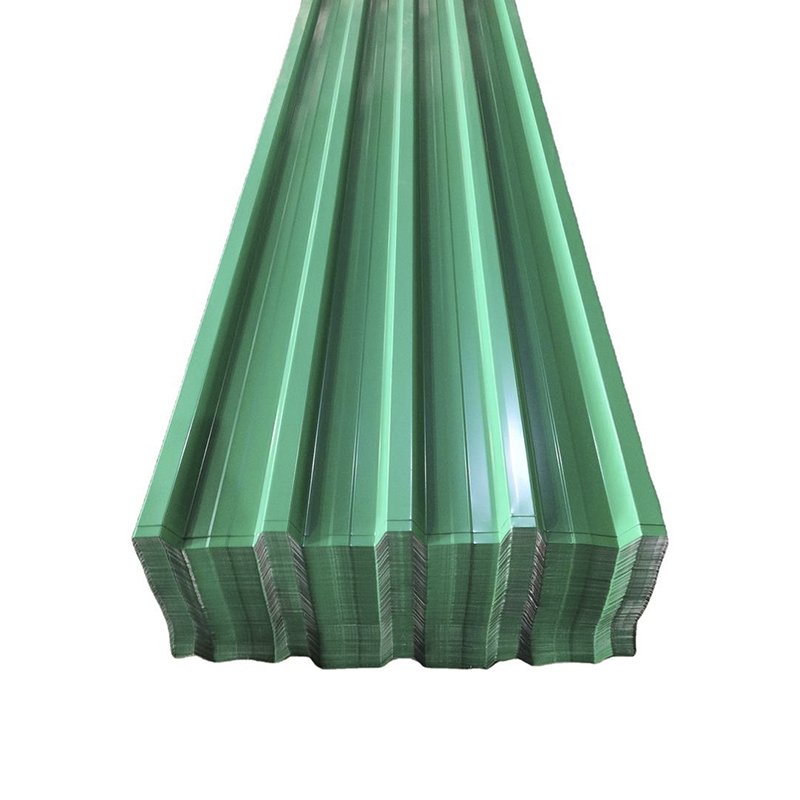 Roof tile 0.5mm thick ppgi zink galvanized 20 gauge corrugated steel roofing sheet