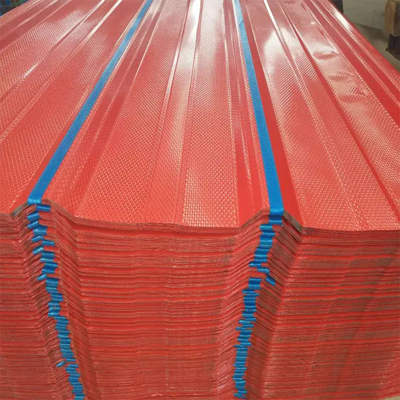 Hot Sale Zincalume Roofing Sheet Checkered Plate Weight Chart Corrugated Steel Galvanized Metal Roofing Sheets Prices
