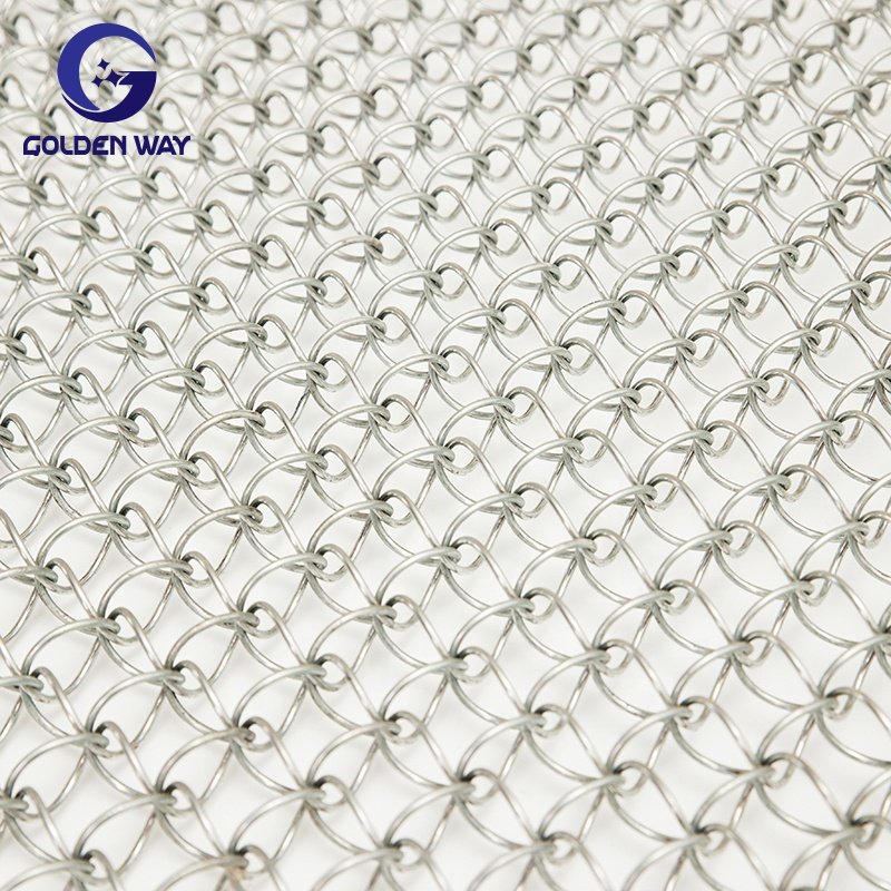 Wholesale Of New Materials Architectural Decorative Spiral Wire Stainless Steel spiral mesh