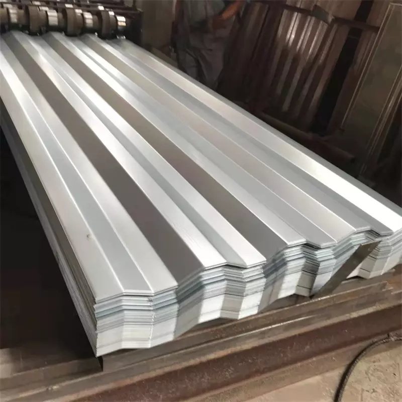 Wholesale 4x8 Galvanized Corrugated Steel Sheet Galvanized Corrugated Sheet Corrugated Roof Sheet Galvanized