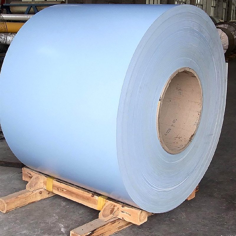 Prepainted GI steel coil / PPGI / PPGL color coated galvanized corrugated metal roofing sheet in coil