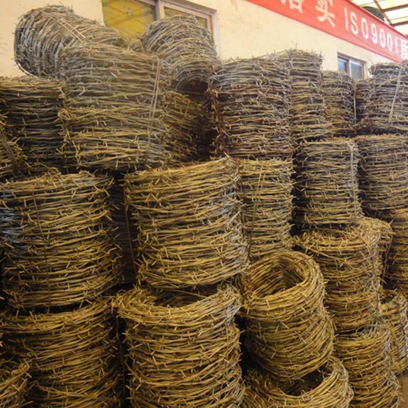 High Quality 50kg Barbed Wire Price Per Roll Galvanized Barbed Wire Mesh Stainless Steel Barb Wire Fence Roll