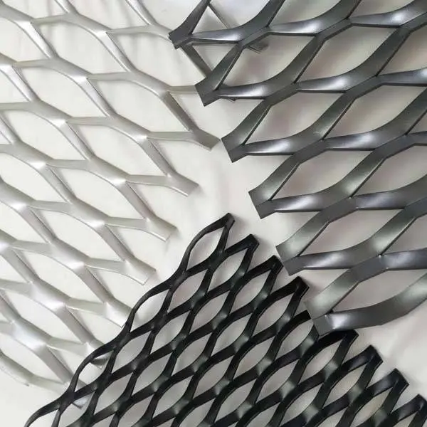 Security Fencing System Stainless Steel Expended Wire Net Mesh Sheet for Electrical Equipment/Machine Protection