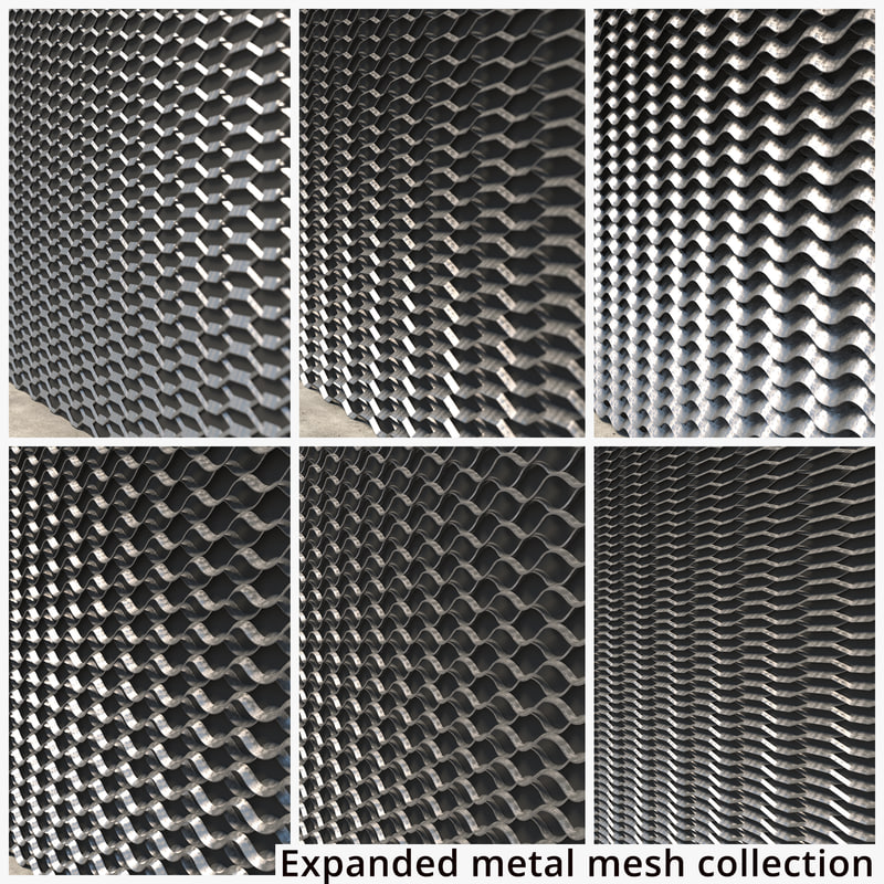 Security Fencing System Stainless Steel Expended Wire Net Mesh Sheet for Electrical Equipment/Machine Protection