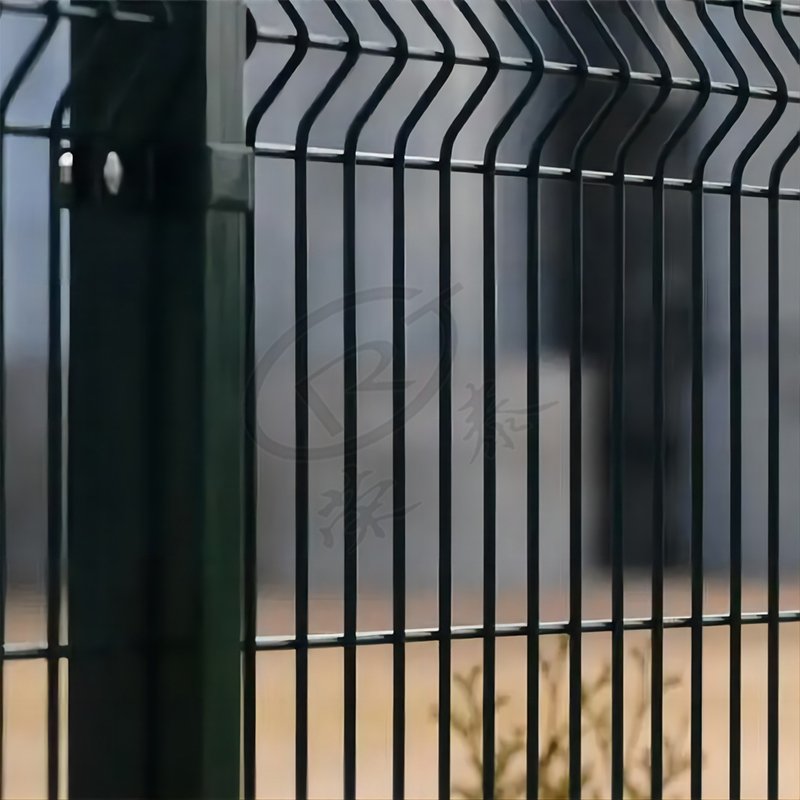 High Quality Galvanized Steel Metal PVC Coated 3D Bending Curved Garden Farm Welded Wire Mesh Panel Fence
