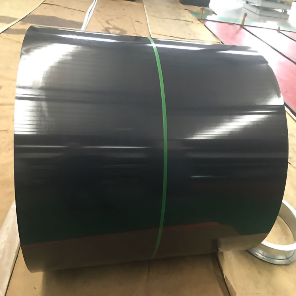 Prime quality 0.4mm size black colour ppgi prepainted galvanized steel coil price for sale