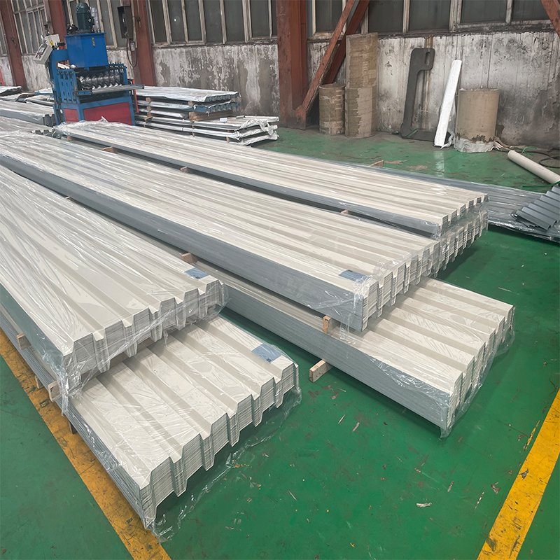GI PPGI PPGL Galvanized Corrugated Metal Roof Tiles Color Coated Corrugated Roofing Sheet Panels Construction Materials