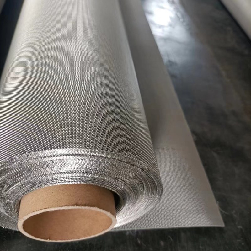 316 Stainless Steel Mesh 38 Mesh Woven Wire Plain Weave Square Hole Filter Screen for Various Applications
