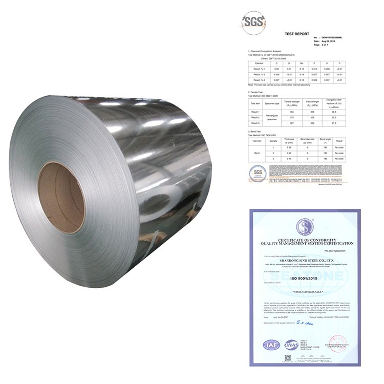 Galvanized Steel Coil Factory Hot Dipped/Cold Rolled JIS ASTM DX51D SGCC