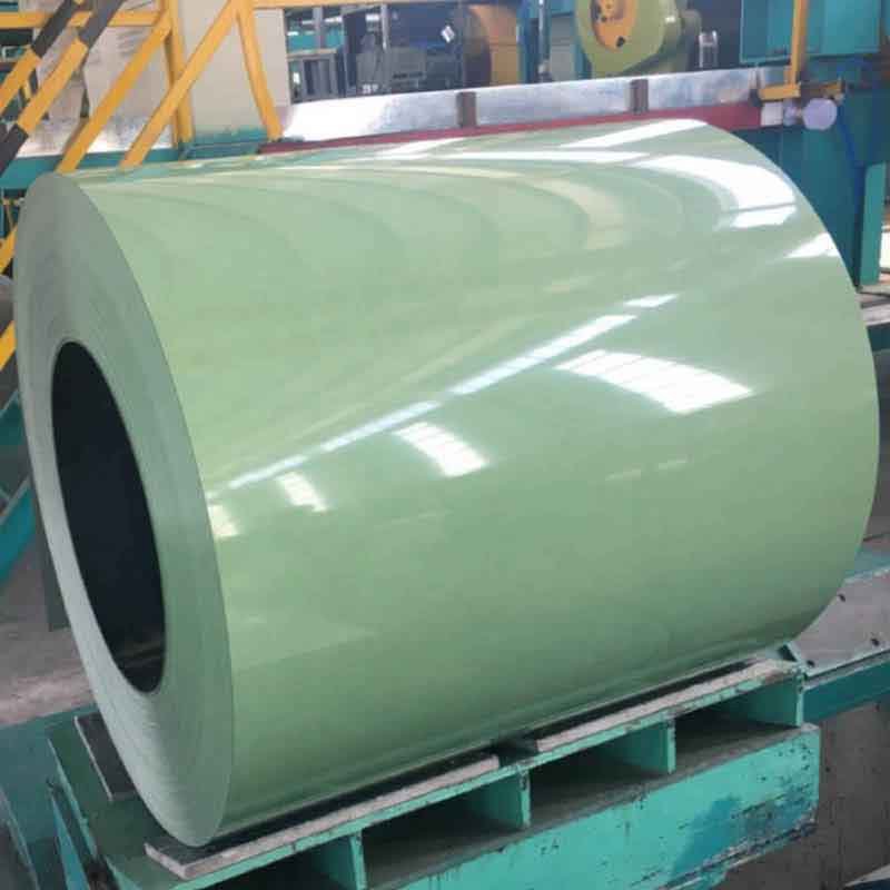 Product galvanized steel coil yellow RAL color ppgi ppgl coils for roofing sheets