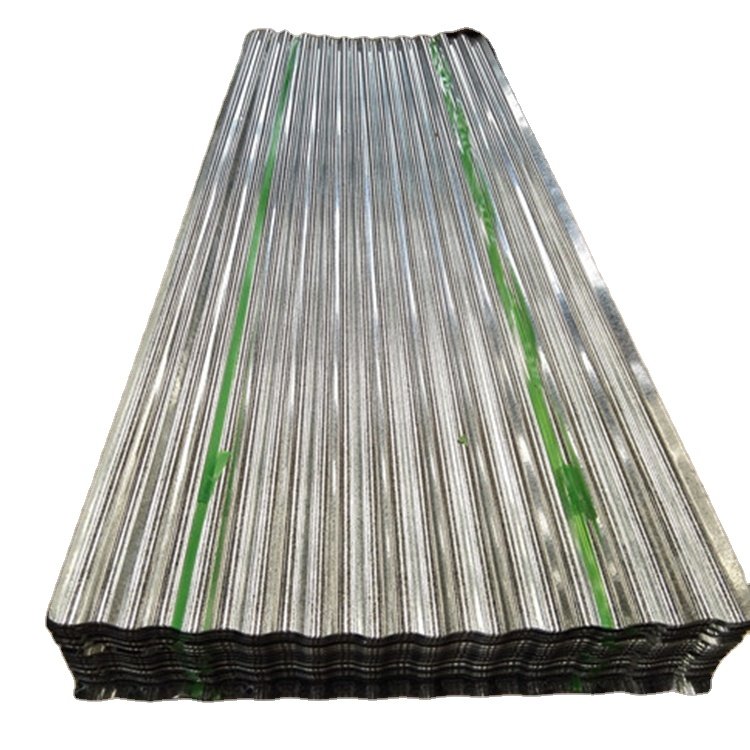 Corrugated galvanized steel sheet metal roof panels for construction