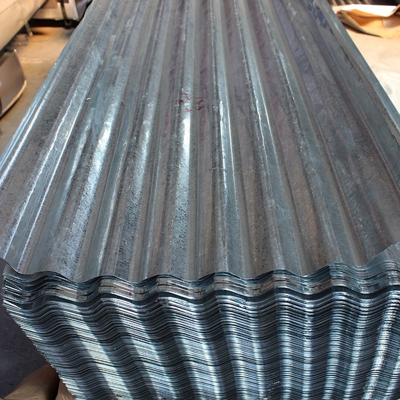 Corrugated galvanized steel sheet metal roof panels for construction