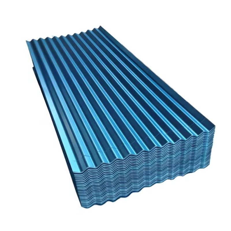 ASTM A653 Dx51d Z275 Gi PPGI PPGL Galvalume Color Coated Prepainted Galvanized Corrugated Steel Metal Roofing Sheet