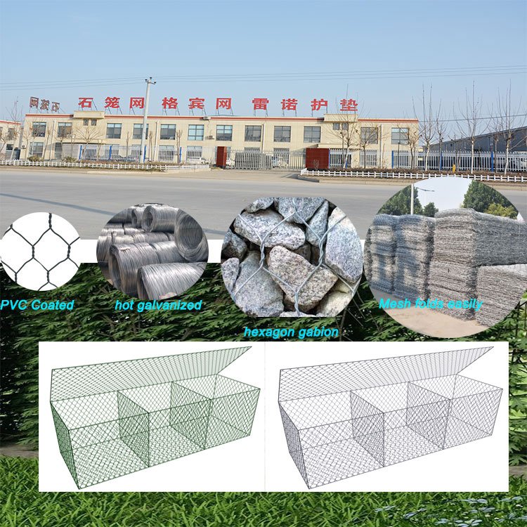 Hexagonal Wire Mesh For Mountain Rock Surface Hanging Net Shotcreting Gabion basket In The Philippines