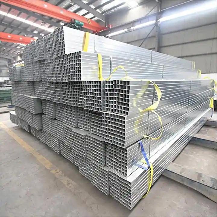 High-quality low-cost raw materials square hot dip galvanized steel hollow steel pipe