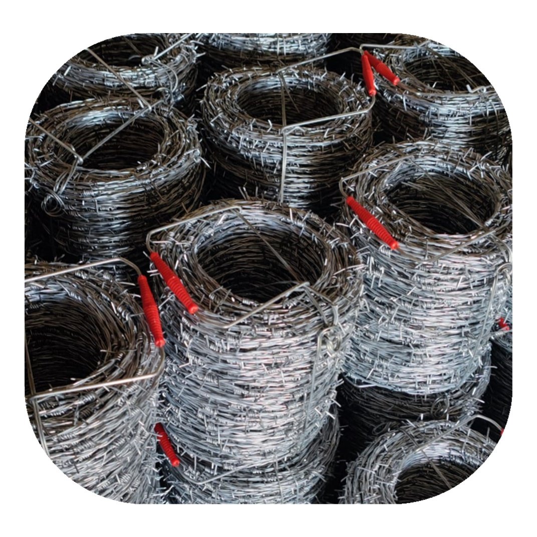 Manufacturer sales cheap price Razor Barb Wire Price Per Roll / Galvanized Barbed Wire Farm Fence