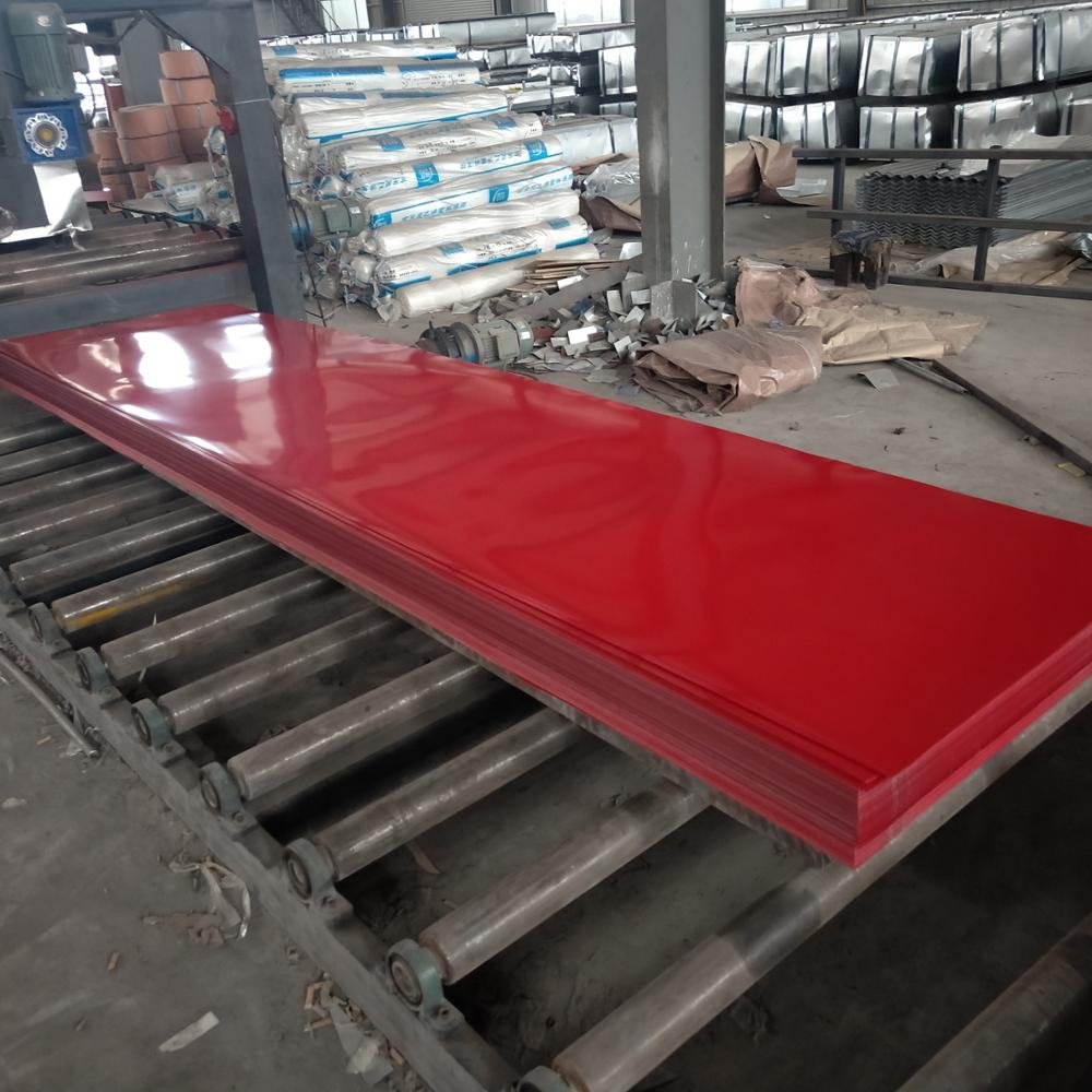 Color galvanized corrugated roofing sheet/PPGI metal tile/Prepainted trapezoidal steel
