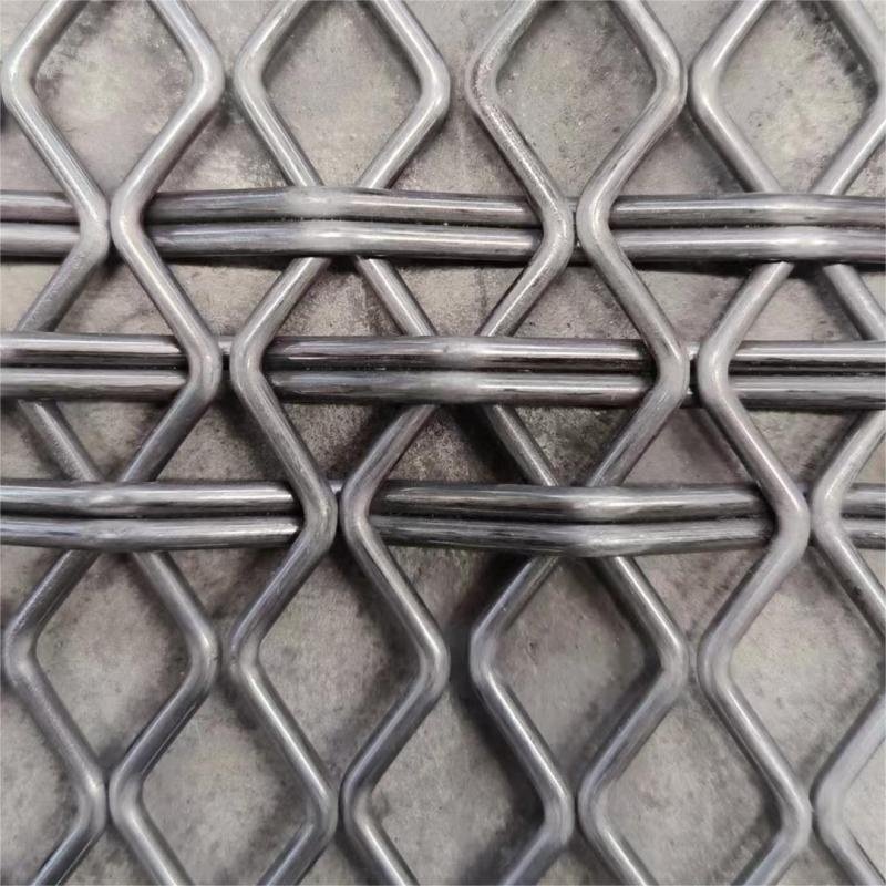 XG 2024 Spare parts of Vibrating screen manganese steel screen mesh stainless steel wire mesh used in mining anti-blocking screen mesh