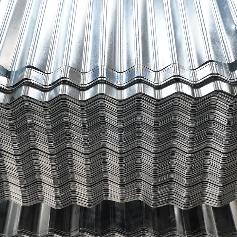 Corrugated Galvanized Steel Sheets Material for House Roofs Durable and Weather Resistant