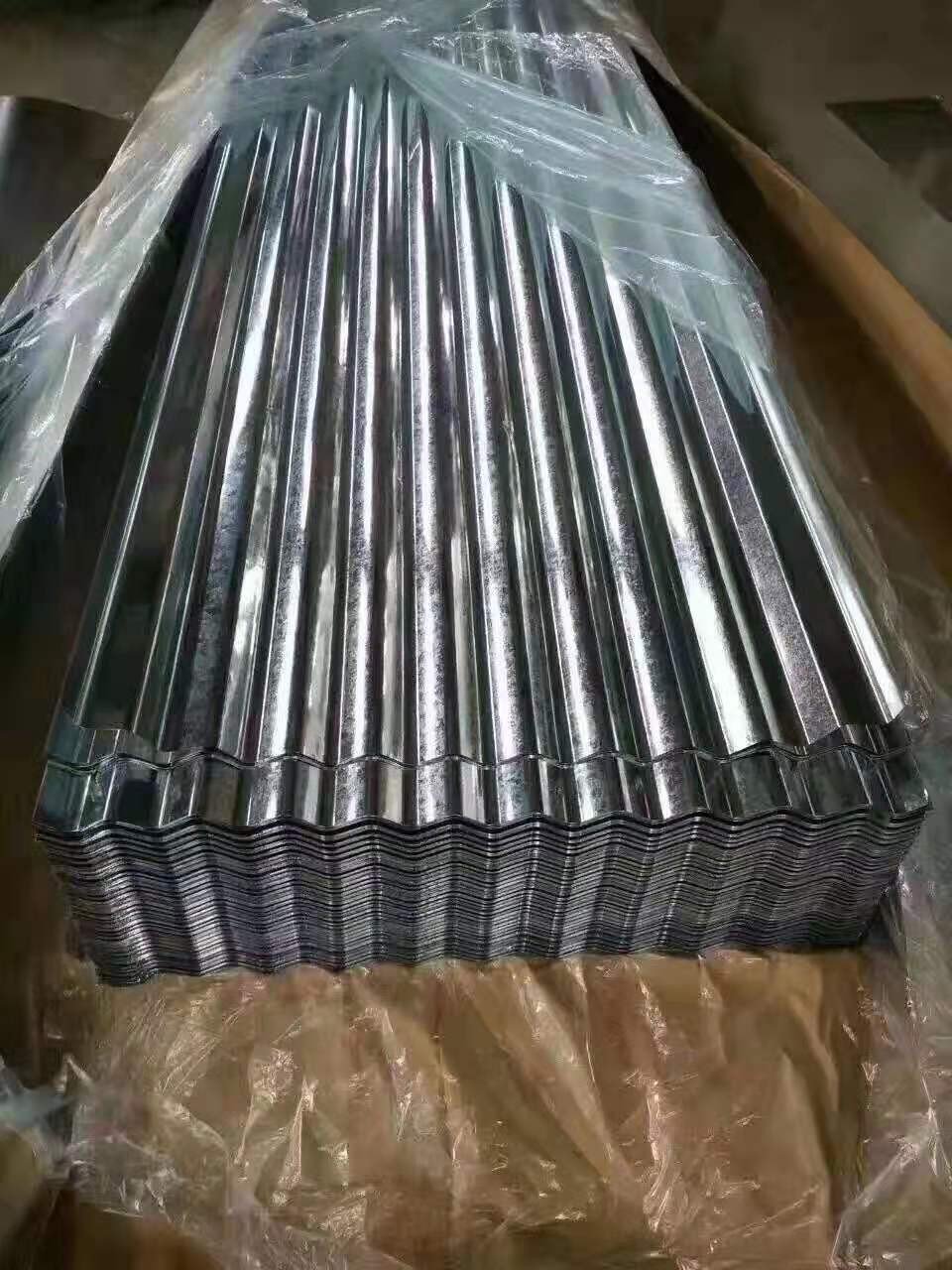 Corrugated Galvanized Steel Sheets Material for House Roofs Durable and Weather Resistant