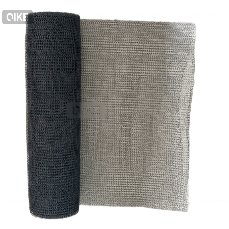 Quality Titanium Wire mesh foam remover materials Pure Nickel Stainless Steel Circle Knitted Wire Mesh netting For Demister pad