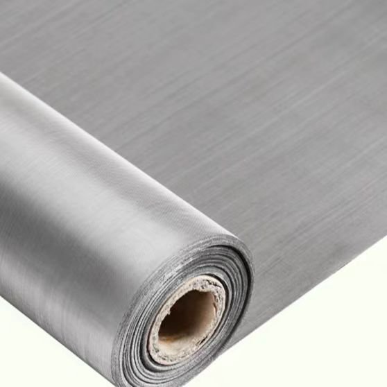 6-50 mesh steel wire mesh coil, stainless steel plain mesh, 304 316 metal filter screen