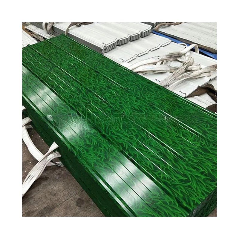 Bamboo Galvanized IBR Corrugated Roofing Sheet in Ghana Low Price Metal Roofing Sheets as Roof in Pakistan