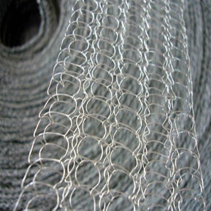 stainless steel knitted wire mesh foam netting demister oil-gas separator