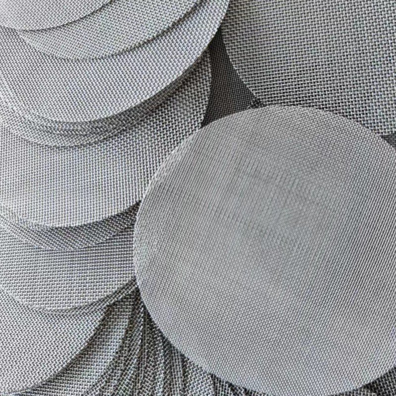High Precision Stainless Steel Sintering Filter Disc Sintered Metal Filter With Gasket for Gas Liquid Oil Filtration