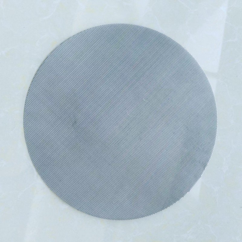High Precision Stainless Steel Sintering Filter Disc Sintered Metal Filter With Gasket for Gas Liquid Oil Filtration