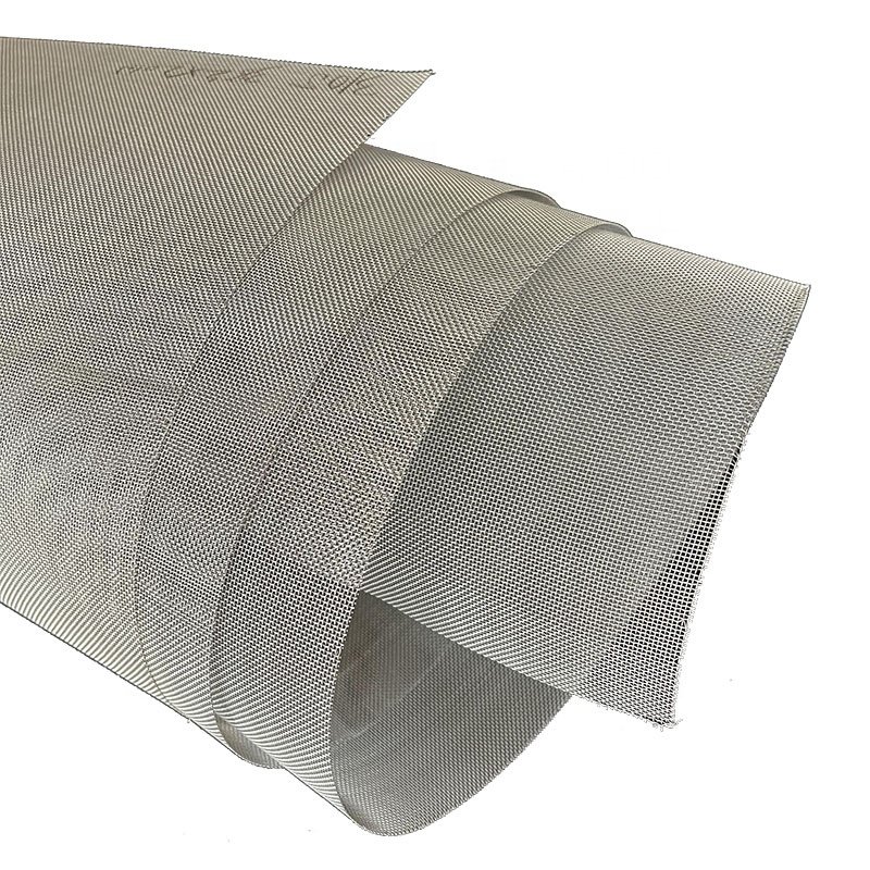 High temperature stainless steel wire mesh Iron chrome aluminum high temperature mesh fecral alloy mesh for Gas furnace