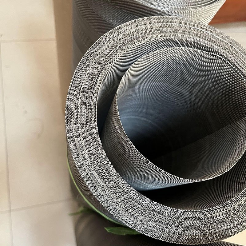 High temperature stainless steel wire mesh Iron chrome aluminum high temperature mesh fecral alloy mesh for Gas furnace