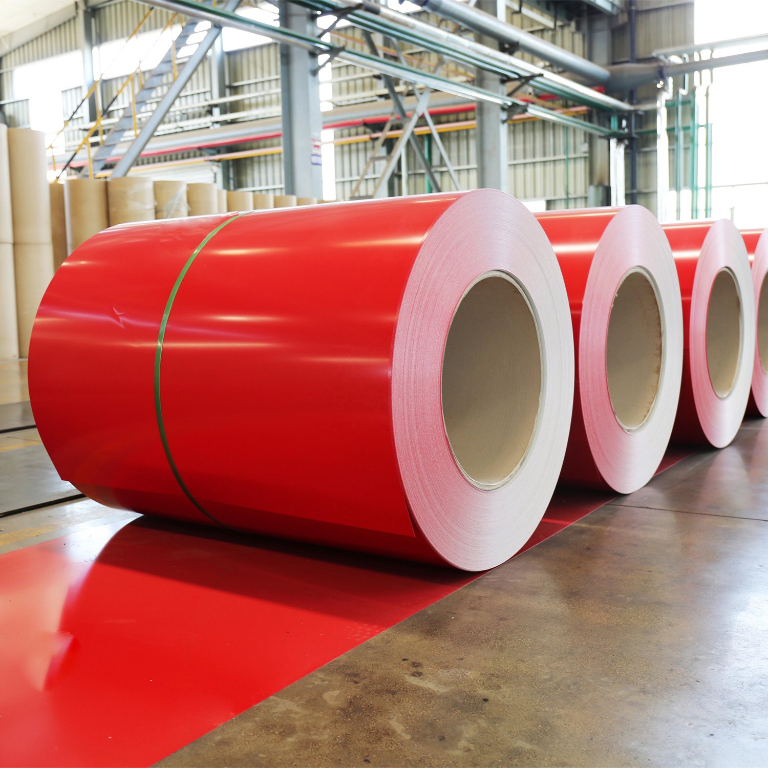 RAL 1013 1015 PPGI 0.48mm black Color Coated gi Steel Coil ppgi coils prepainted galvanized sheet manufacturer ppgi in coil