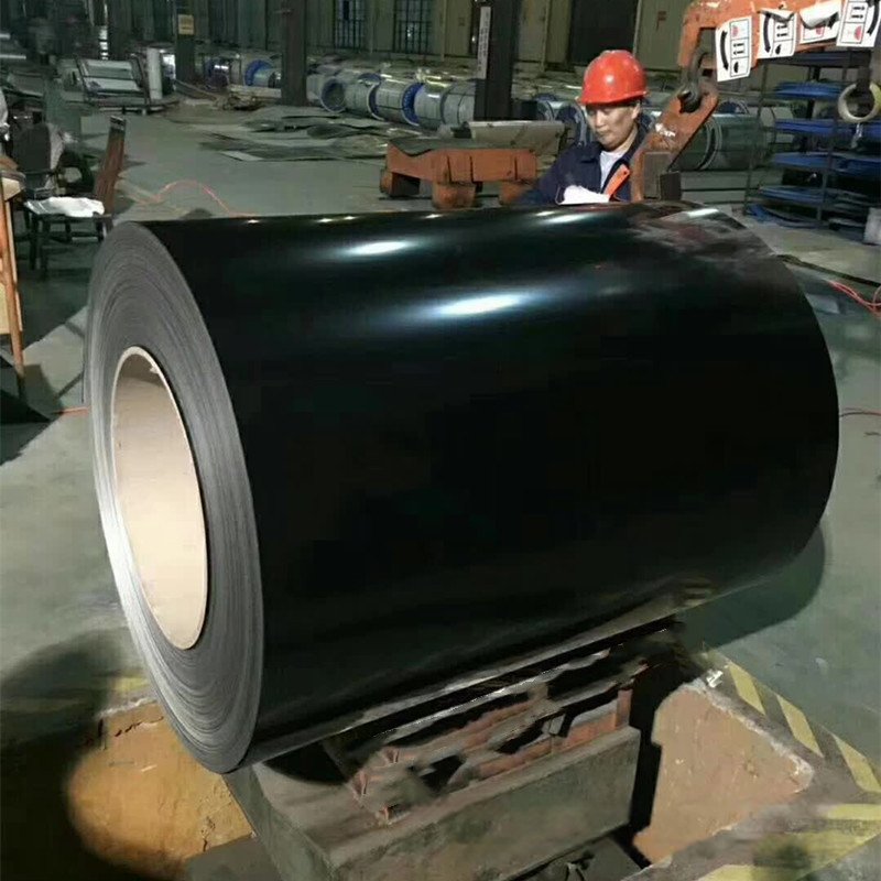 RAL 1013 1015 PPGI 0.48mm black Color Coated gi Steel Coil ppgi coils prepainted galvanized sheet manufacturer ppgi in coil