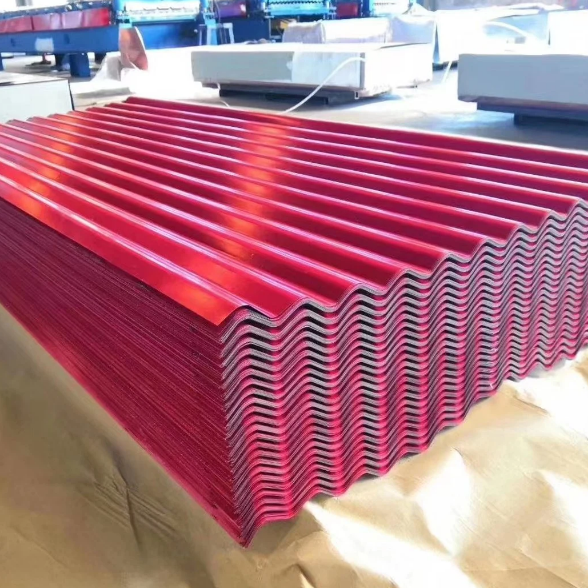 High Quality PPGI Color Coated PPGL Prepainted Galvanized Corrugated Steel Tile Corrugated Roofing Sheet