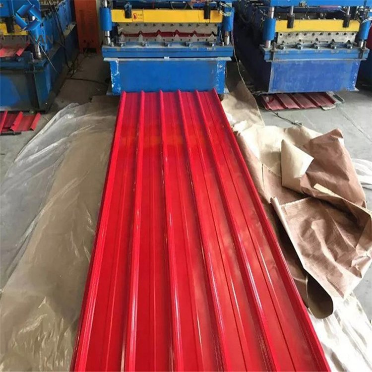 High Quality PPGI Color Coated PPGL Prepainted Galvanized Corrugated Steel Tile Corrugated Roofing Sheet