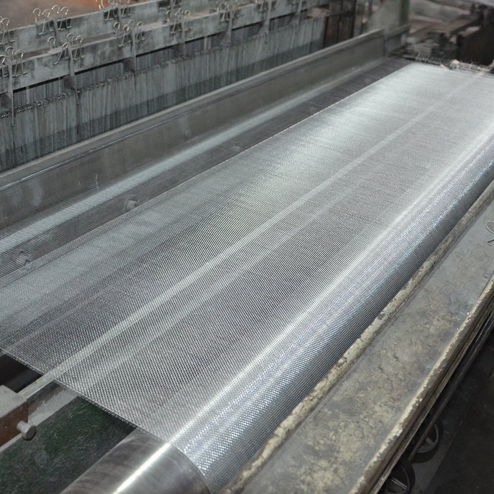 304/316 Stainless Steel Wire Mesh 20 30 40 50 100 200 300 500 Micron Plain Weave Screen Woven Mesh Cloth
