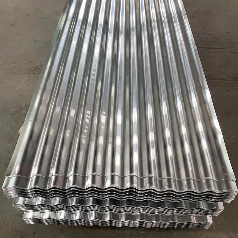 Custom Size Thickness galvalume corrugated steel sheet Galvanized iron roof sheet corrugated roof sheet