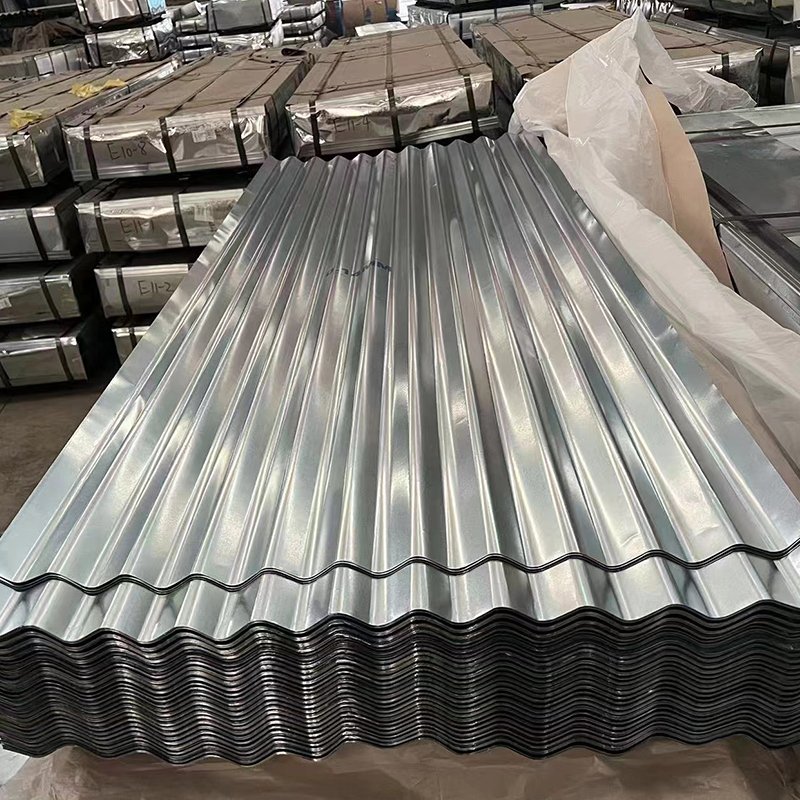 Custom Size Thickness galvalume corrugated steel sheet Galvanized iron roof sheet corrugated roof sheet
