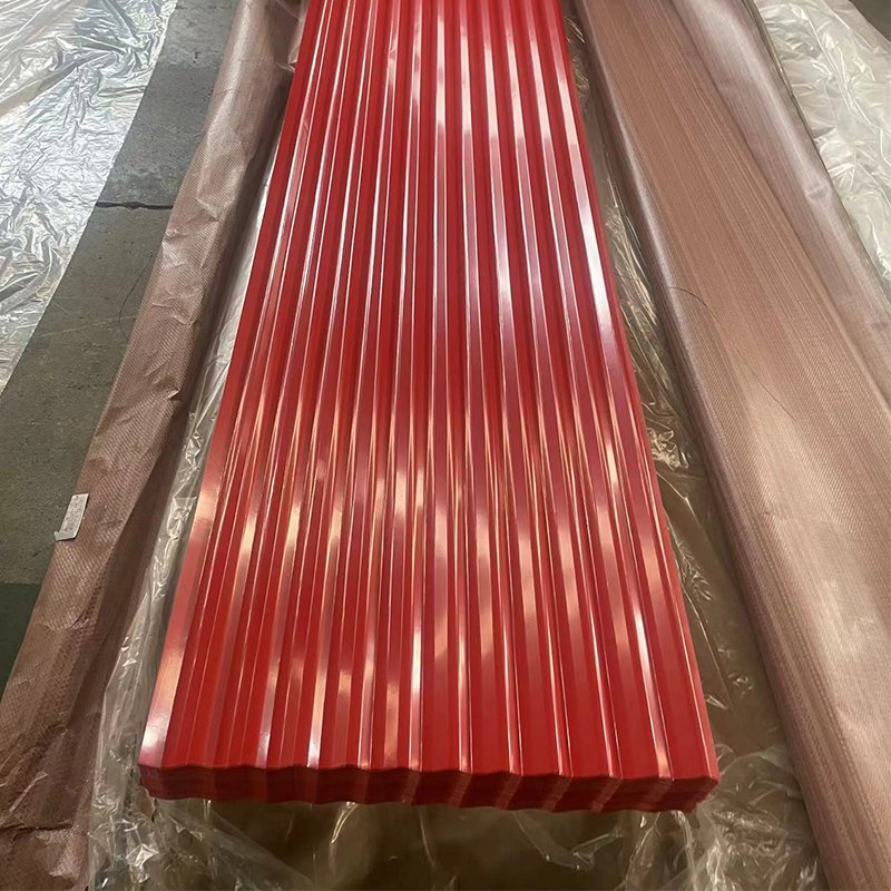 Custom Size Thickness galvalume corrugated steel sheet Galvanized iron roof sheet corrugated roof sheet