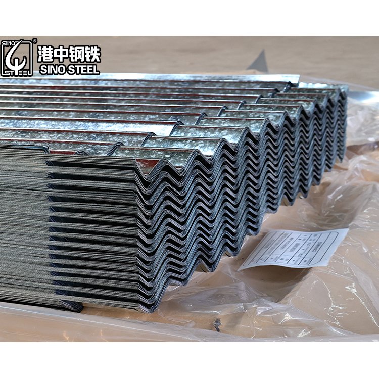 0.22mm Z220g Zinc Coated Galvanized Corrugated Steel Sheet Wall Sheet