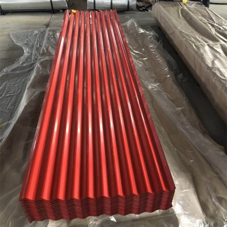 12 waves ral color coated galvanized roofing sheet PPGI zinc color coated corrugated steel plate