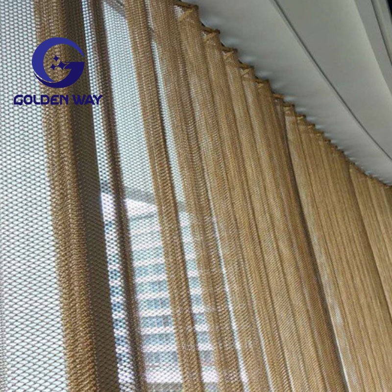 Good Quality curtain wall screen mesh decorative stainless steel wire mesh for hotel decoration