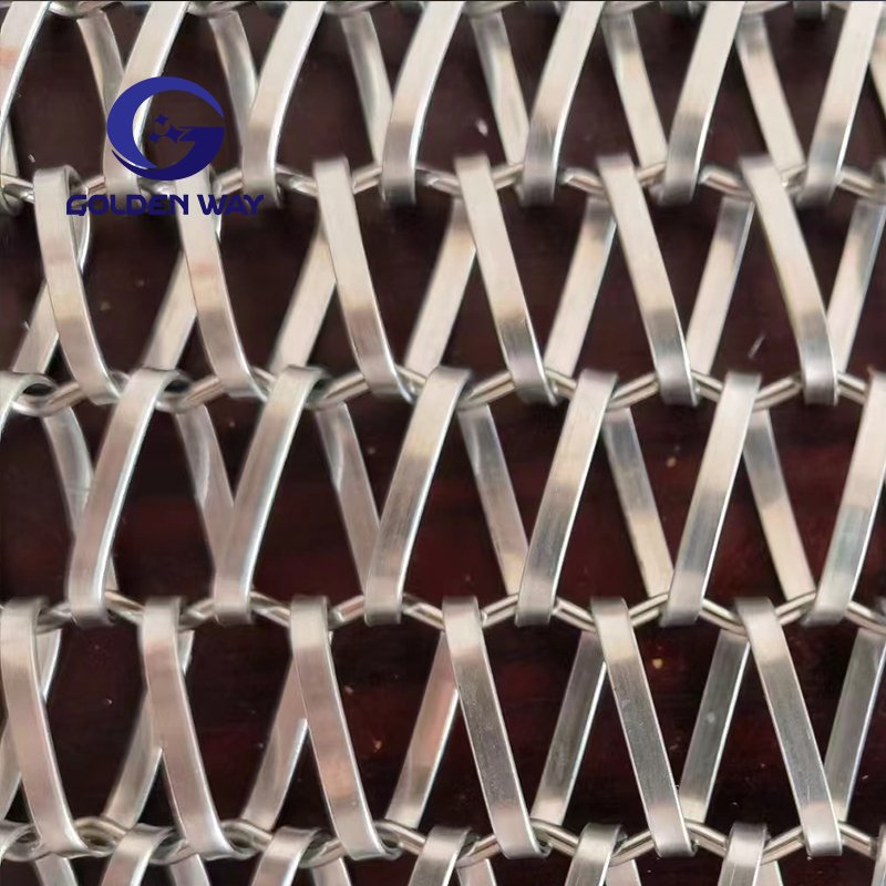 Good Quality curtain wall screen mesh decorative stainless steel wire mesh for hotel decoration
