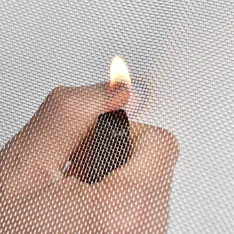 Rust proof plain weave 316 grade stainless steel filter woven mesh industrial metal wire mesh screen