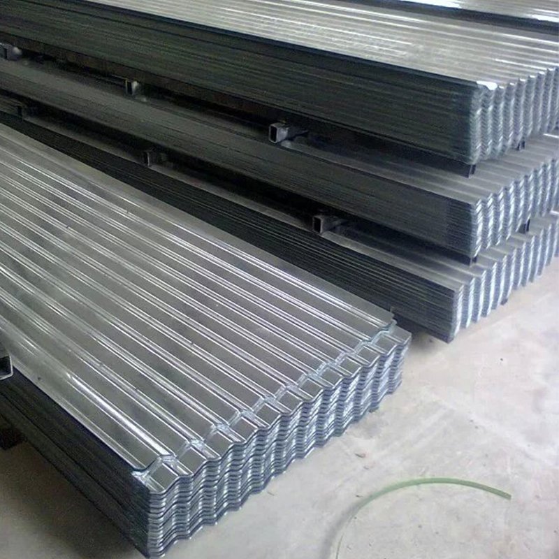 ASTM SGCC/CGCC stone coated wave corrugated galvanized steel sheet tile in coil for Villa