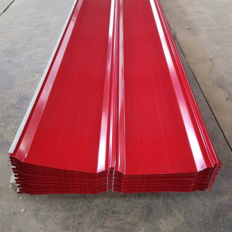 Color Metal Sheet Prepainted GI Iron Sheet Roof Tiles Colored Corrugated Metal Roofing Sheet