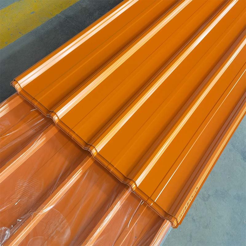 Color Metal Sheet Prepainted GI Iron Sheet Roof Tiles Colored Corrugated Metal Roofing Sheet