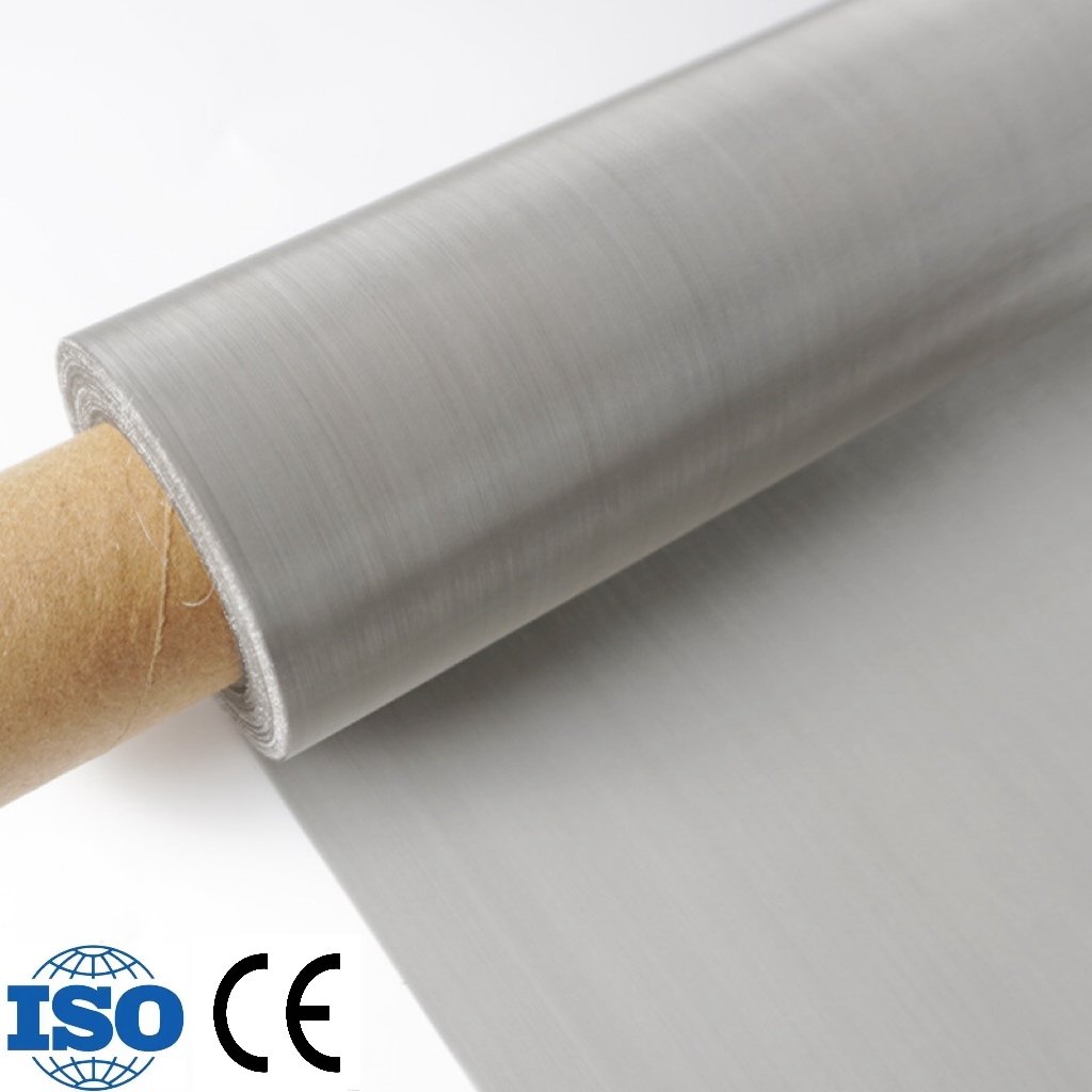 High Quality Stainless Steel Woven Wire Mesh 20 40 60 Mesh Woven Steel Net For Sieve